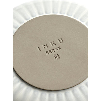 Inku White High Plate Set of 2 - Medium