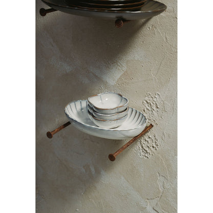 Inku White High Plate Set of 2 - Medium