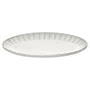 Inku White Oval Plate Set of 2 - Large