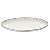 Inku White Oval Plate Set of 2 - Small
