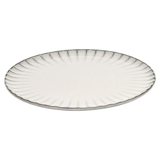 Inku White Plate Set of 4 - Large