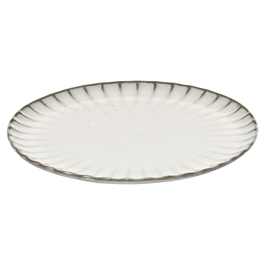 Inku White Plate Set of 4 - Medium