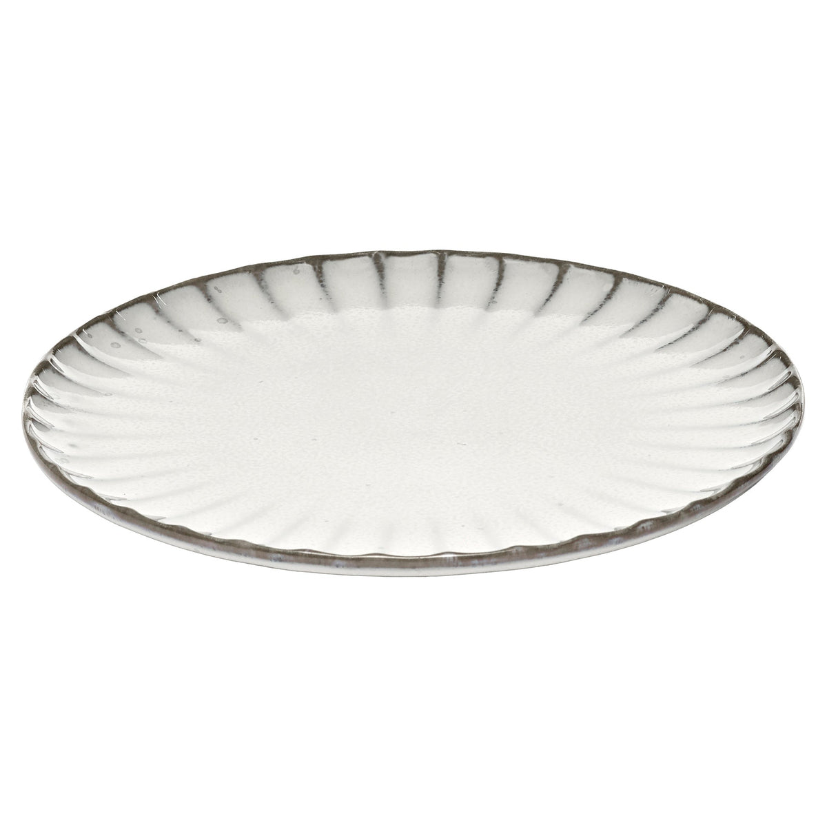 Inku White Plate Set of 4 - Small