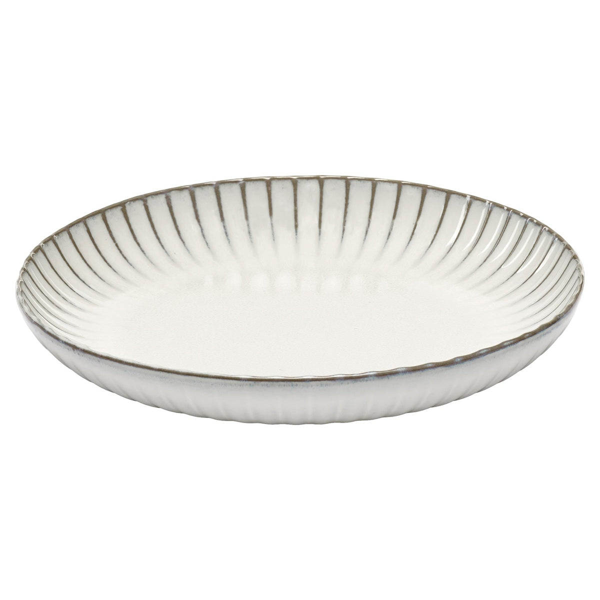 Inku White Serving Bowl - Medium