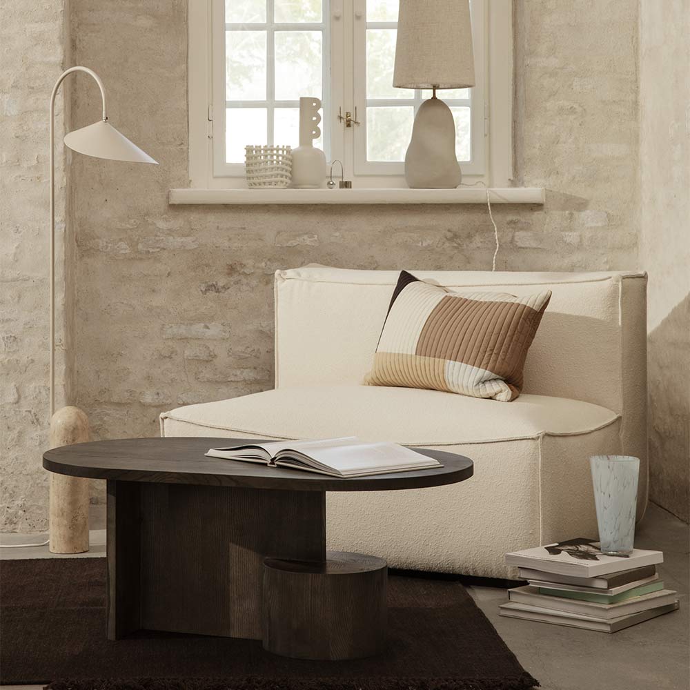 Insert Coffee Table - Black Stained Ash