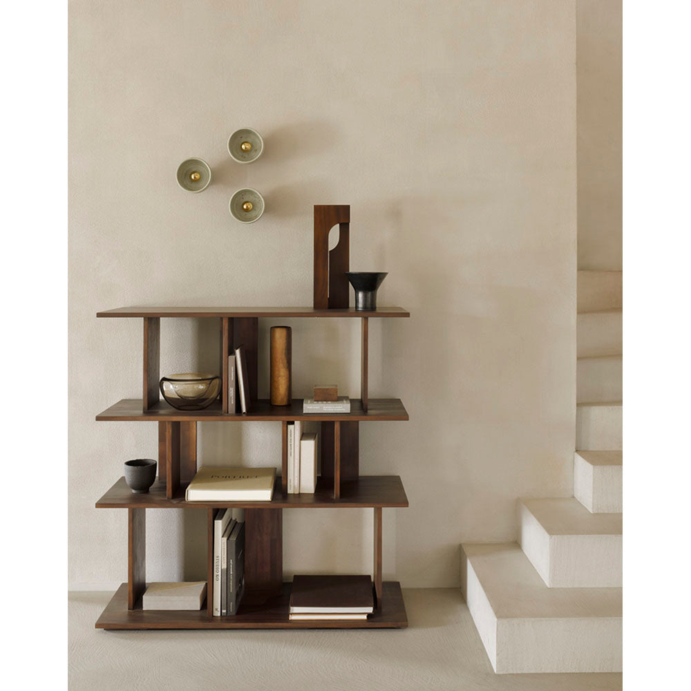 Irregular Rack 44.5"W - Brown Teak