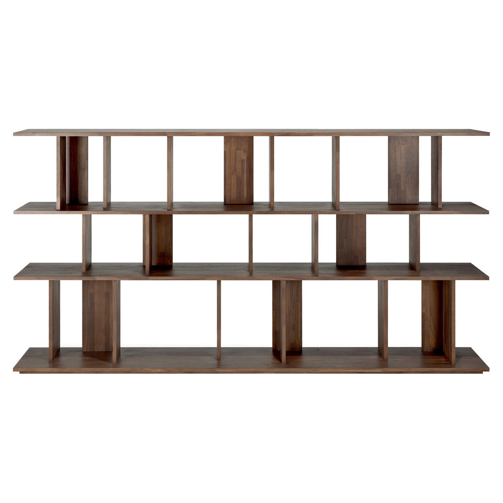 Irregular Rack 88.5"W - Brown Teak