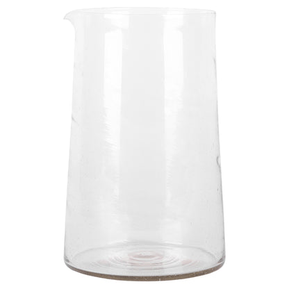 Isle Glass Pitcher - Light Smoke