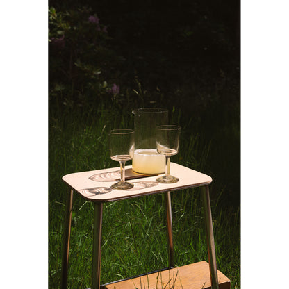 Isle Glass Pitcher - Light Smoke
