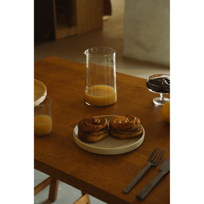 Isle Glass Pitcher - Light Smoke