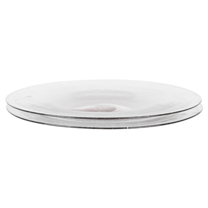 Isle Glass Plate Set of Two - Light Smoke