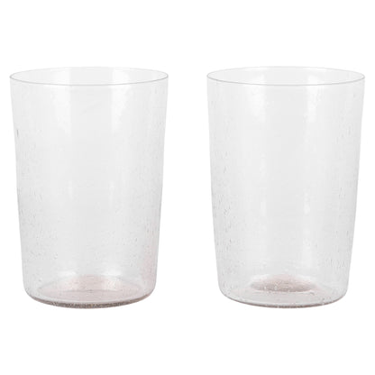 Isle Glass Set of Two- Light Smoke
