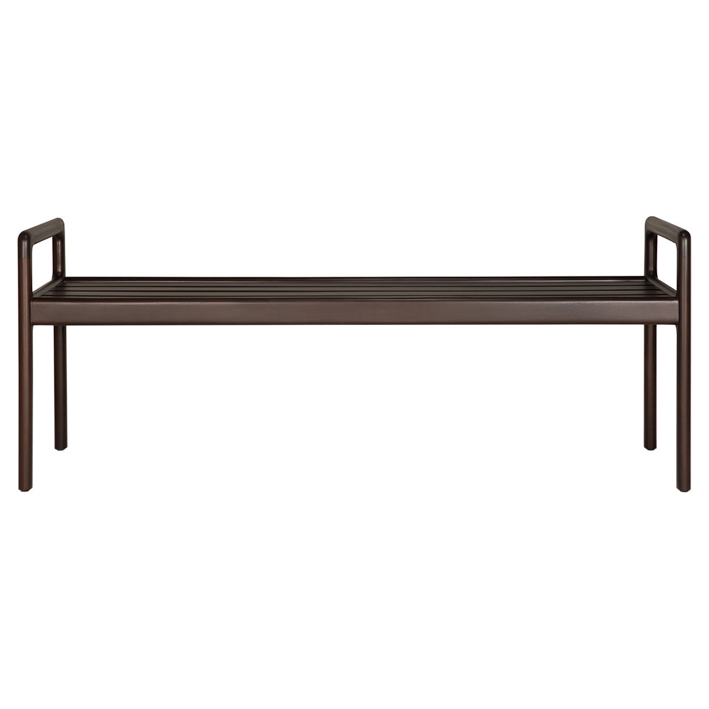Jack Bench, Dark Brown Mahogany