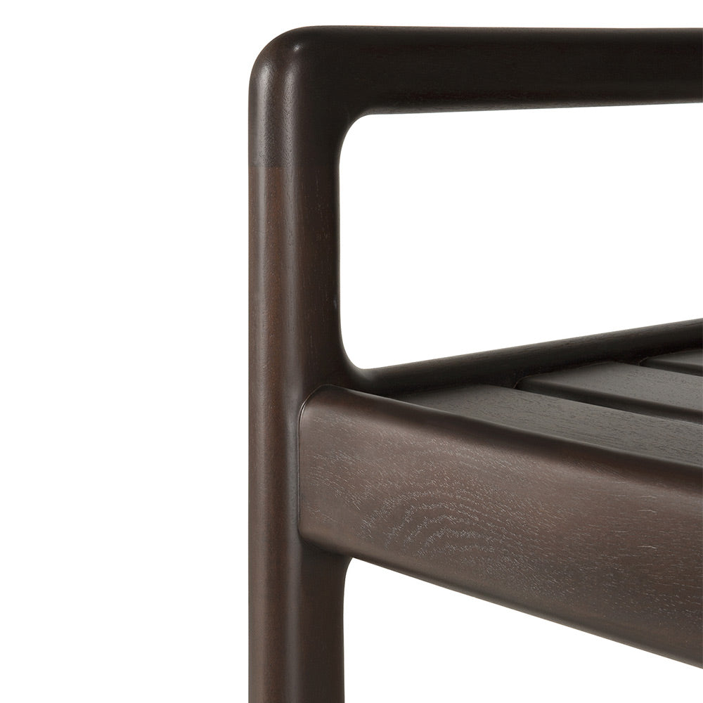 Jack Bench, Dark Brown Mahogany