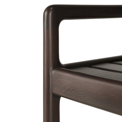 Jack Bench, Dark Brown Mahogany