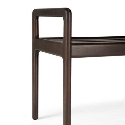 Jack Bench, Dark Brown Mahogany