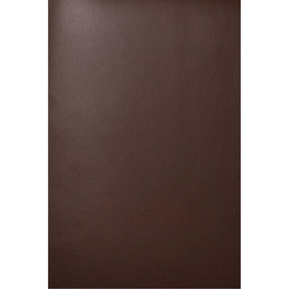 Jack Lounge Chair - Burgundy Leather, Dark Brown Mahogany