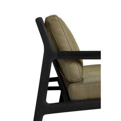 Jack Outdoor 3 Seater Sofa - Black Teak, Green