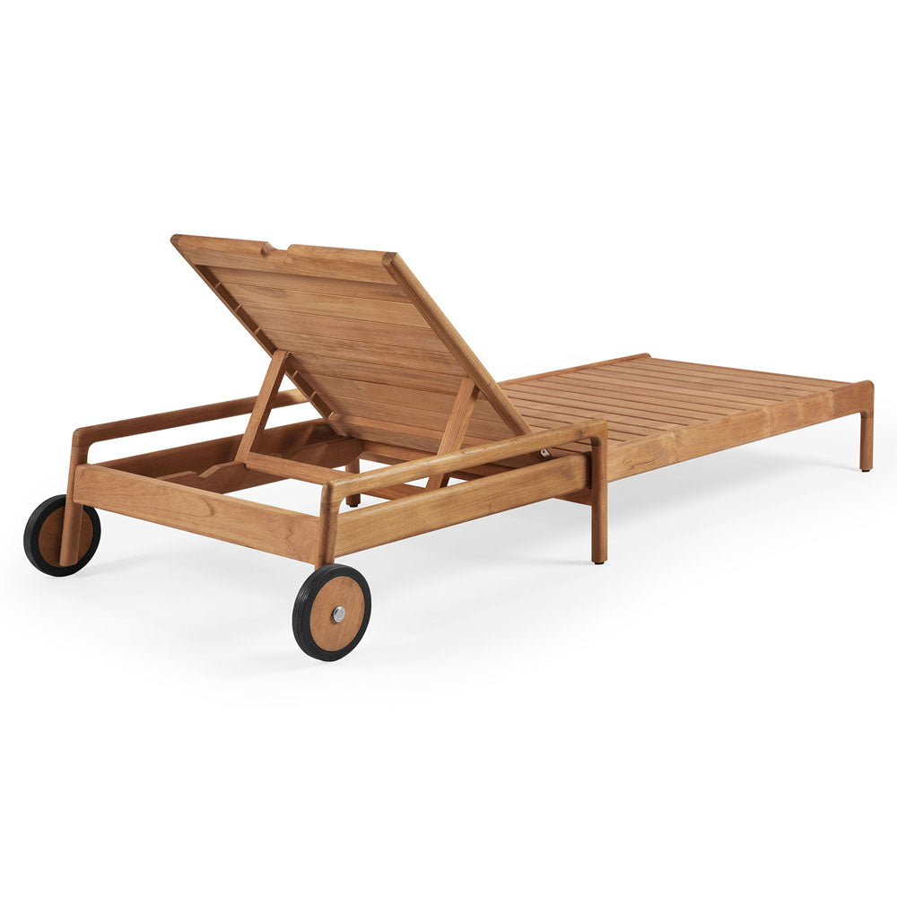 Jack Outdoor Adjustable Lounger - Teak