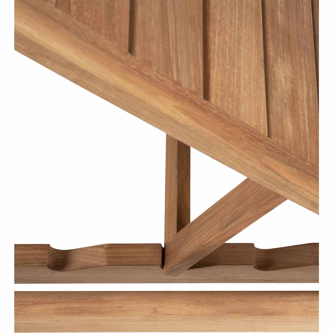 Jack Outdoor Adjustable Lounger - Teak