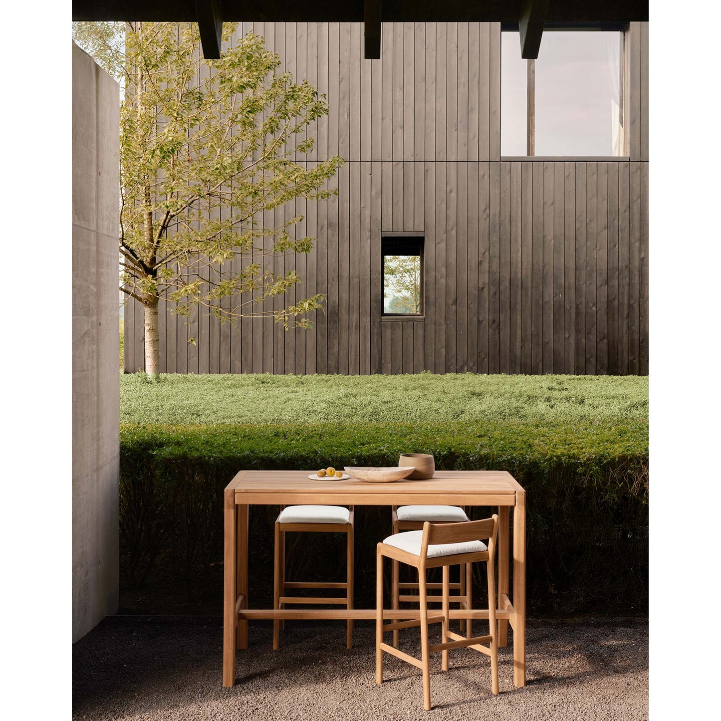 Jack Outdoor Bar Stool - Teak
