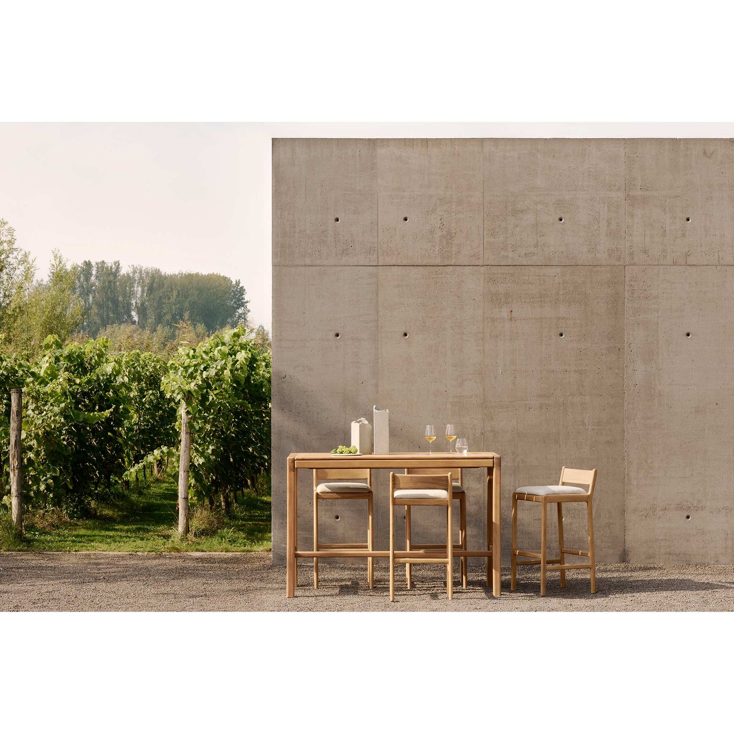 Jack Outdoor Bar Table - Teak