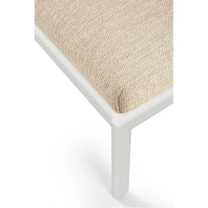 Jack Outdoor Footstool - Aluminum, Natural