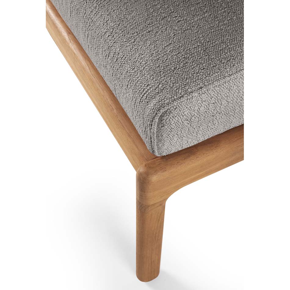 Jack Outdoor Footstool - Teak, Mocha