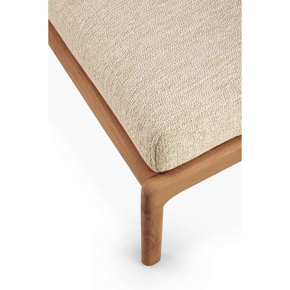 Jack Outdoor Footstool - Teak, Natural