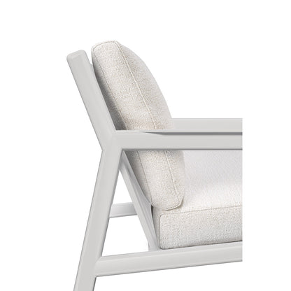 Jack Outdoor Lounge Chair - Aluminum, Off White