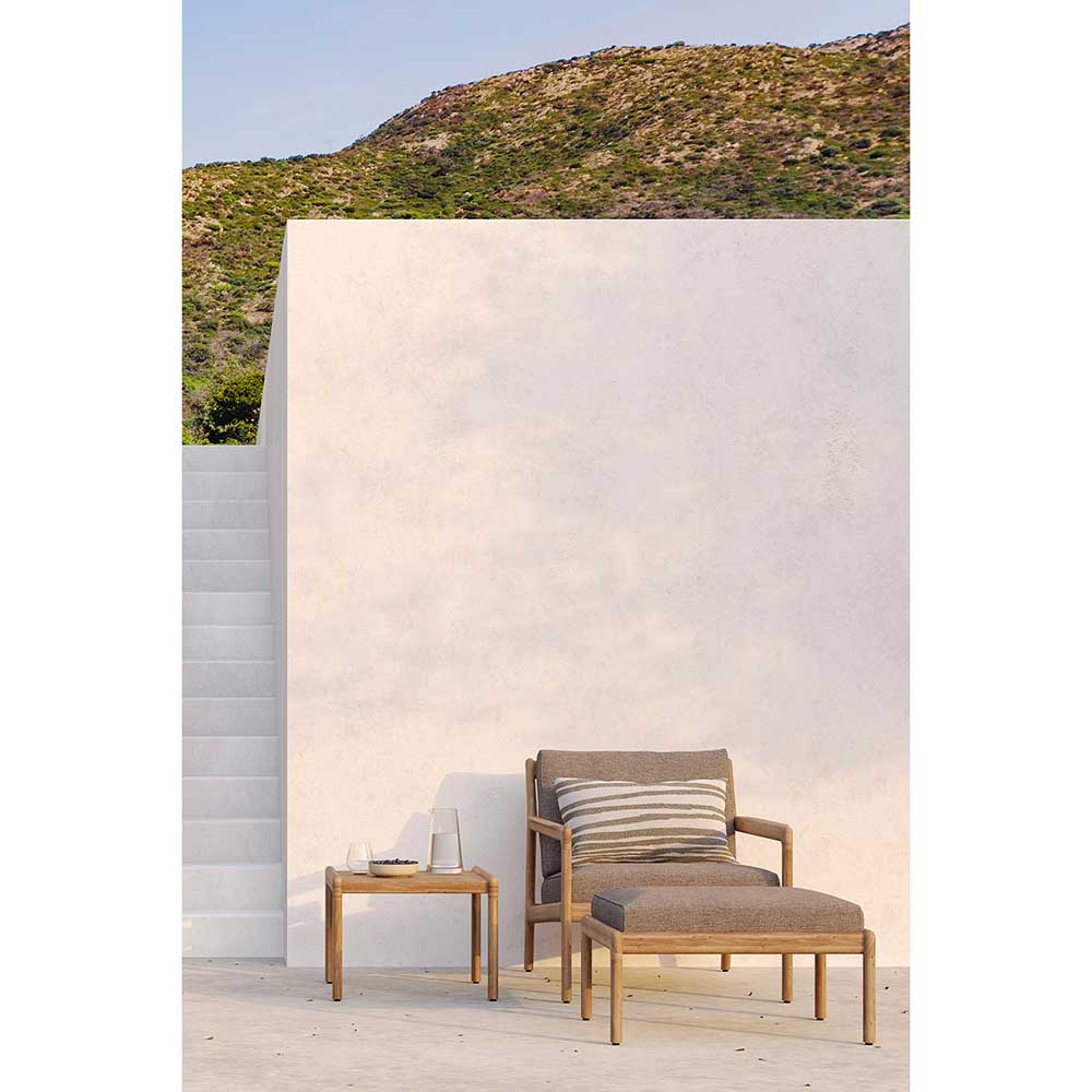 Jack Outdoor Lounge Chair - Teak, Mocha