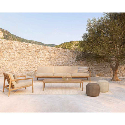Jack Outdoor Lounge Chair - Teak, Natural