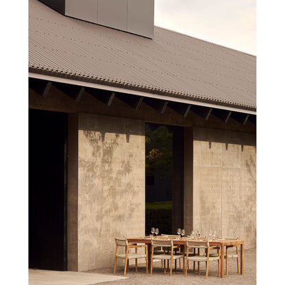Jack Woven Outdoor Dining Chair With Armrest