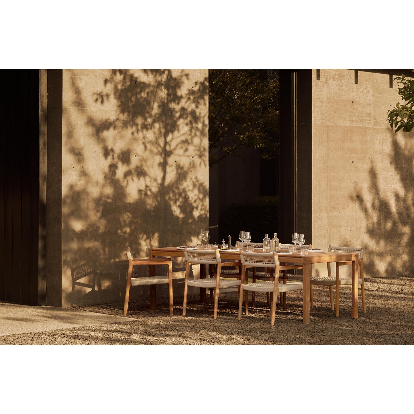 Jack Woven Outdoor Dining Chair With Armrest