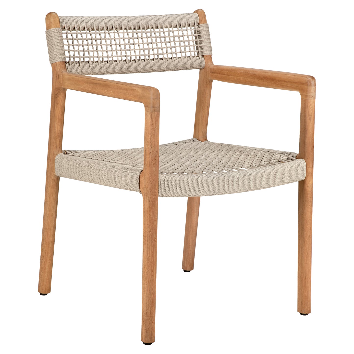 Jack Woven Outdoor Dining Chair With Armrest