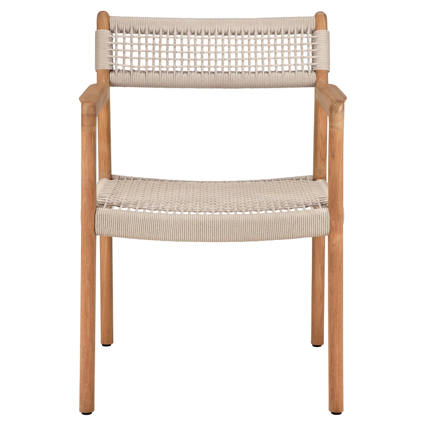 Jack Woven Outdoor Dining Chair With Armrest