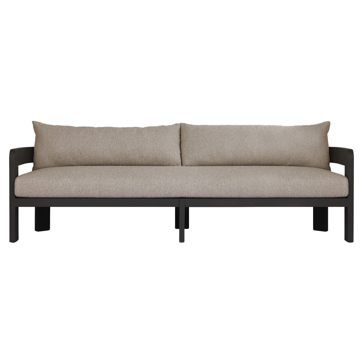 Jackson Outdoor Metal Sofa - Concha Fog