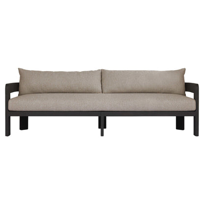 Jackson Outdoor Metal Sofa - Concha Fog