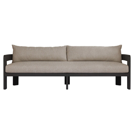 Jackson Outdoor Metal Sofa - Concha Fog