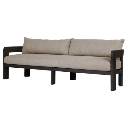 Jackson Outdoor Metal Sofa - Concha Fog