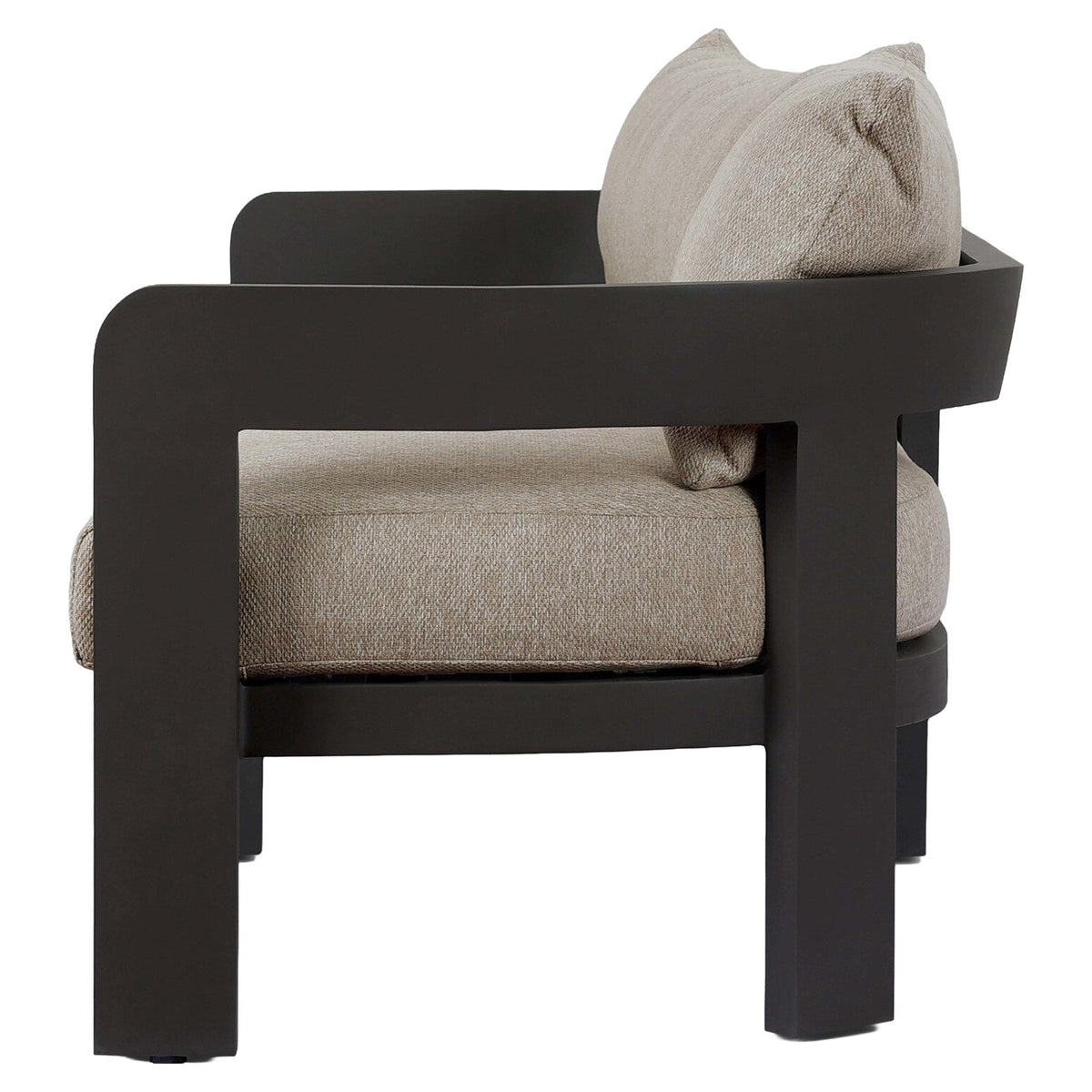 Jackson Outdoor Metal Sofa - Concha Fog