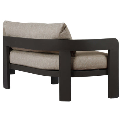 Jackson Outdoor Metal Sofa - Concha Fog