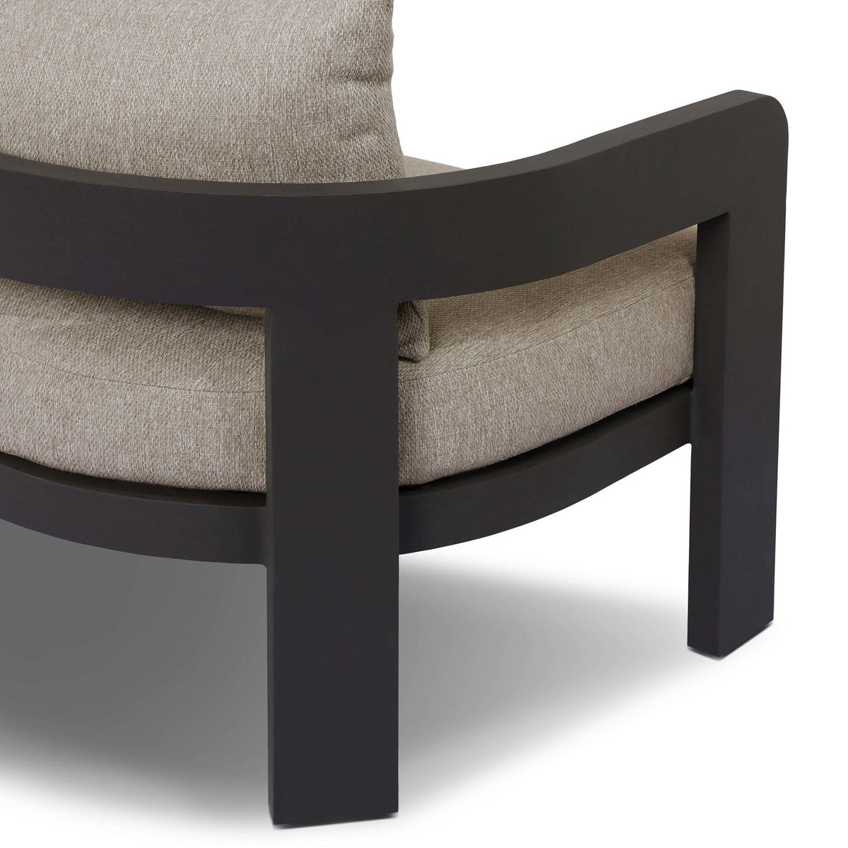 Jackson Outdoor Metal Sofa - Concha Fog