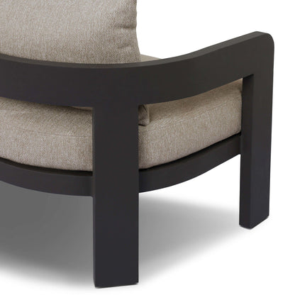 Jackson Outdoor Metal Sofa - Concha Fog