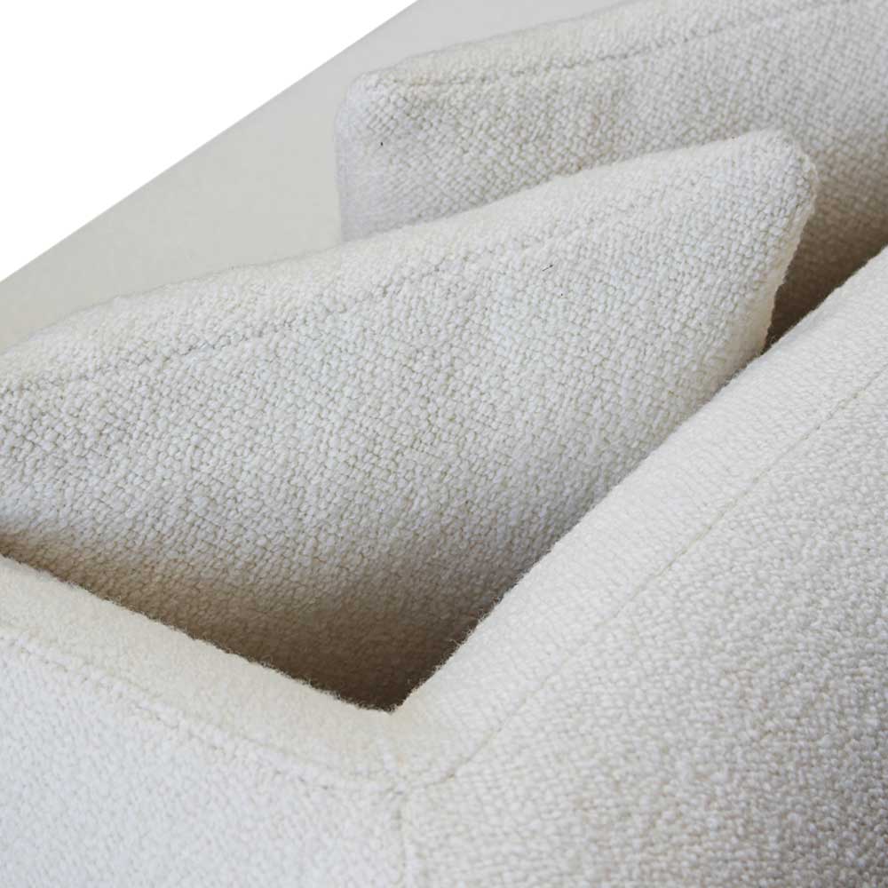 Jacob III Sofa - White Boucle