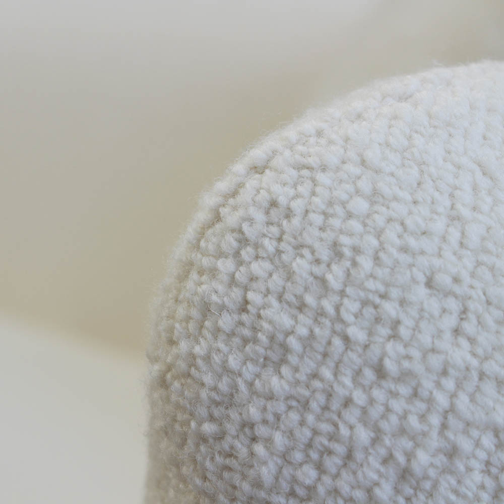 Jacob III Sofa - White Boucle