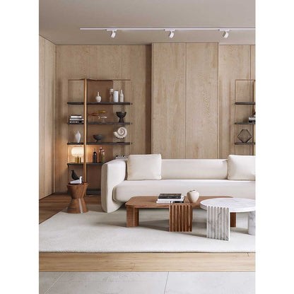 Jacob III Sofa - White Boucle