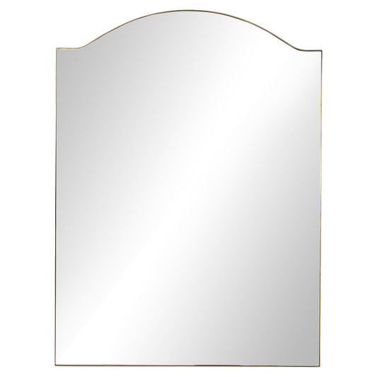 Jacques Floor Mirror - Antique Brass