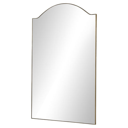 Jacques Floor Mirror - Antique Brass