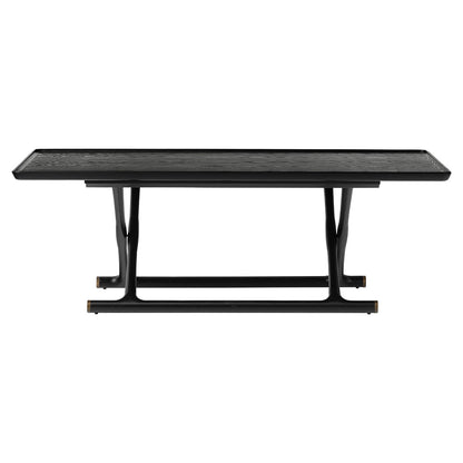 Jager Lounge Table - Black Stained Oak
